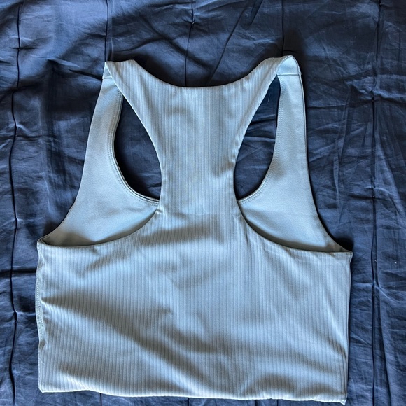 Girlfriend Collective Ribbed Paloma Racerback Bra tank - Picture 2 of 3